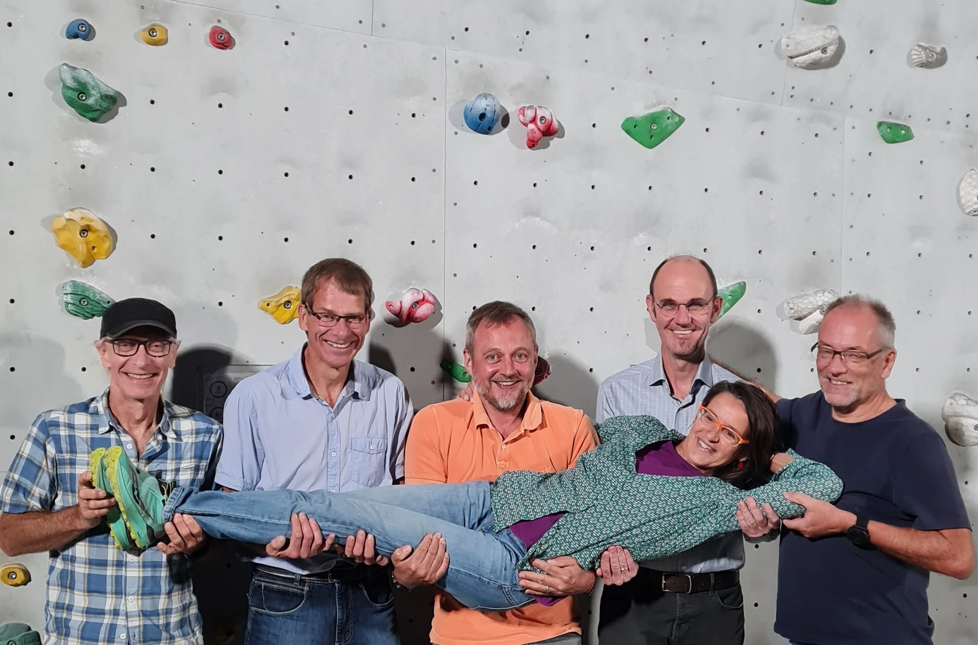 231012_Der neue Vorstand im Griffwerk | © DAV-LB